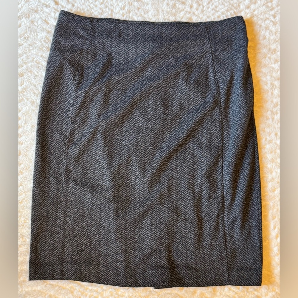 New York & Company Charcoal Pencil Skirt